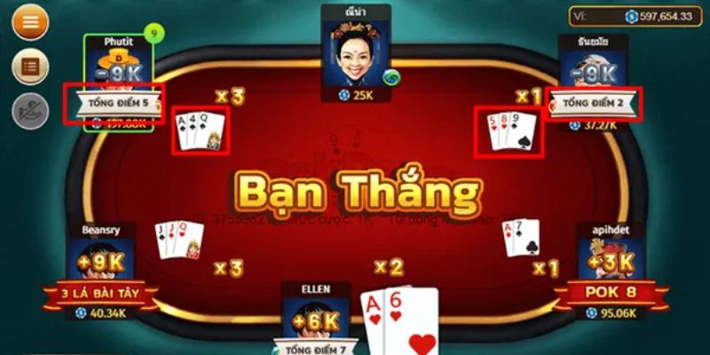 Game bài đổi thưởng PokDeng thú vị